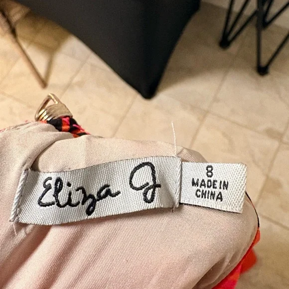 Eliza J Colorful Patterned Dress - Picture 5 of 5